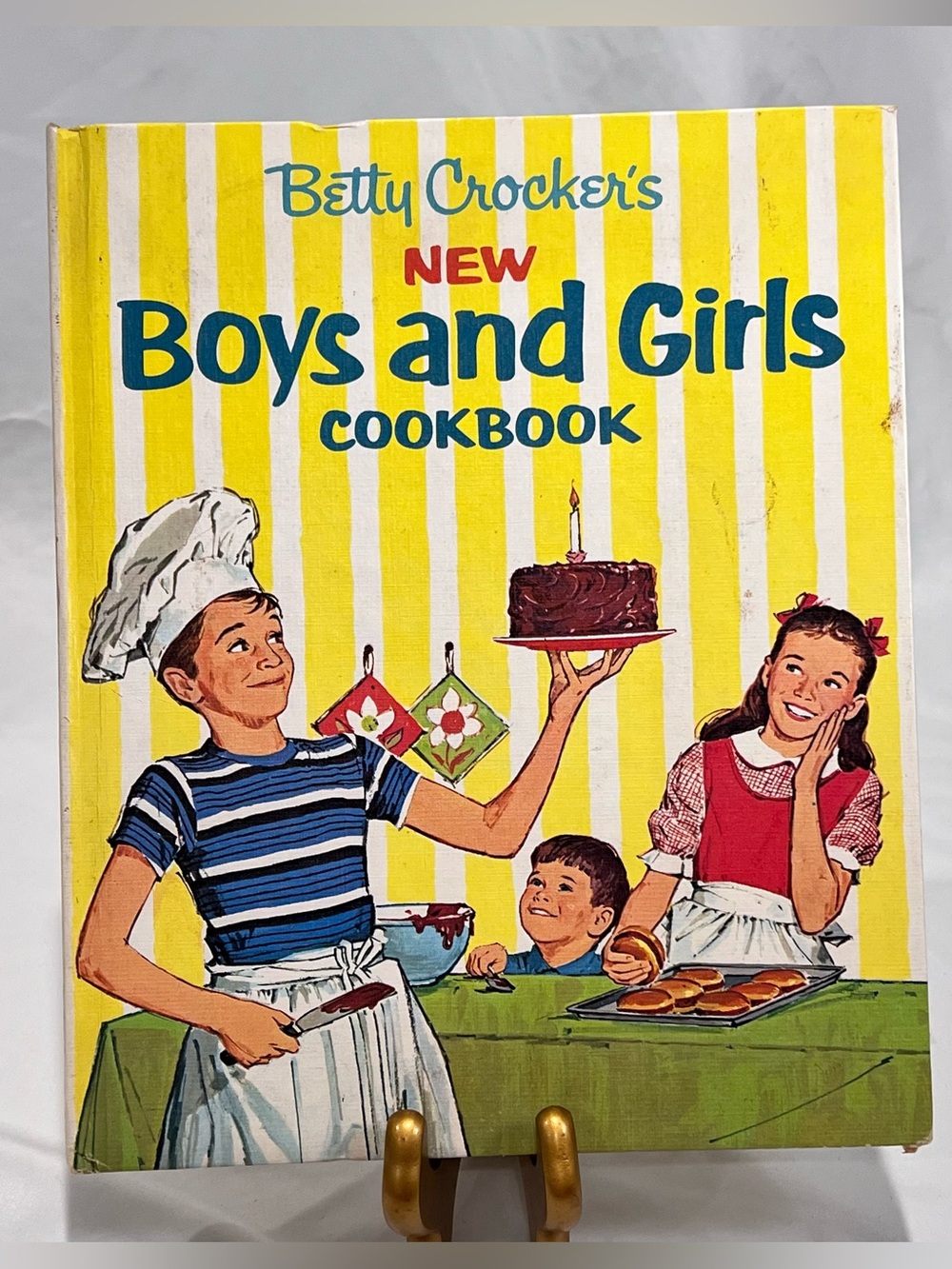 1965 Betty Crocker New Boys & Girls Cookbook 1st Ed